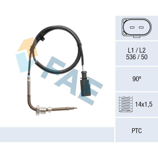 68115 - Sensor, exhaust gas temperature 