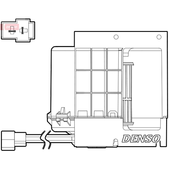 DEA17033 - Interior Blower 