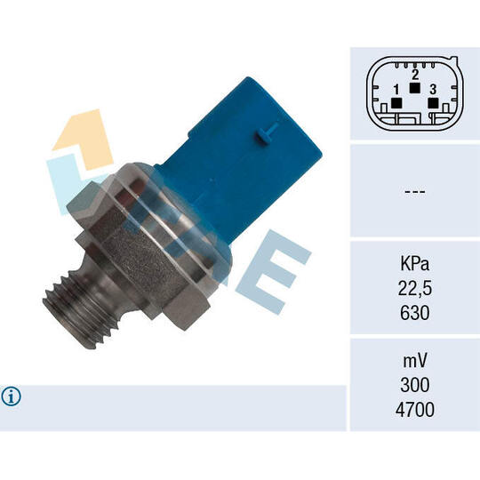 16158 - Sensor, exhaust pressure 