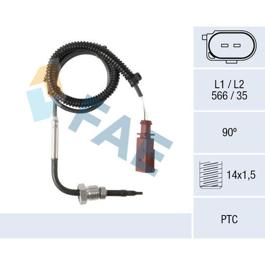 68145 - Sensor, exhaust gas temperature 