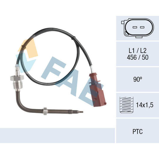 68137 - Sensor, exhaust gas temperature 