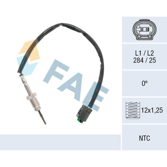 68604 - Sensor, exhaust gas temperature 