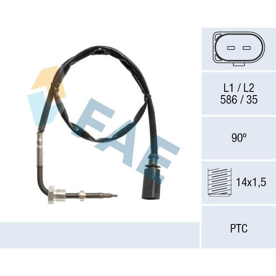 68113 - Sensor, exhaust gas temperature 