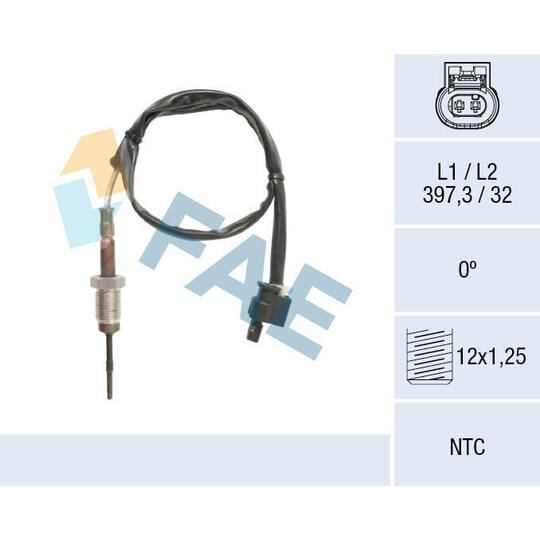 68607 - Sensor, exhaust gas temperature 