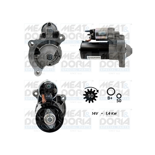 5010040G - Alternator, starter 