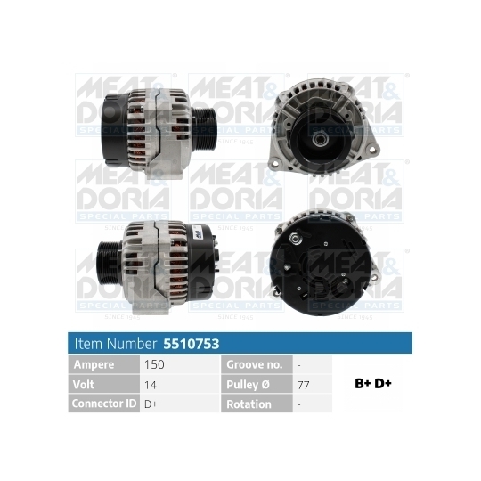 5510753 - Alternator 