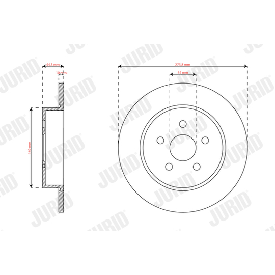 563741JC - Brake Disc 