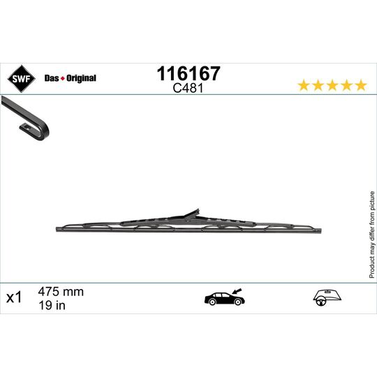 116167 - Wiper Blade 