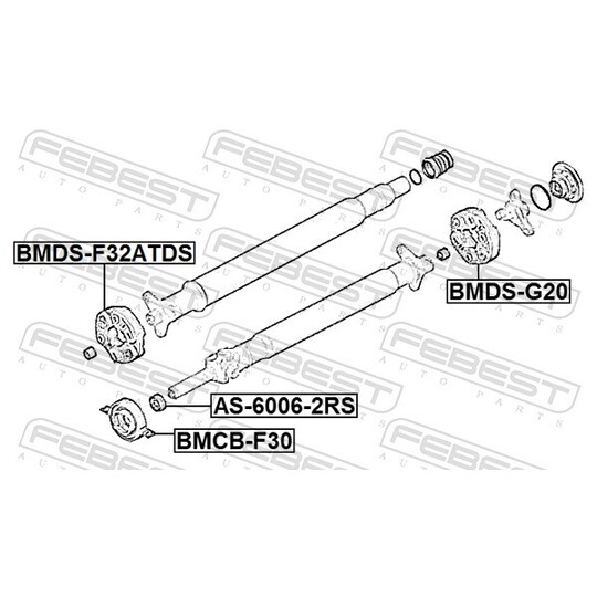 BMDS-F32ATDS - Joint, propshaft 