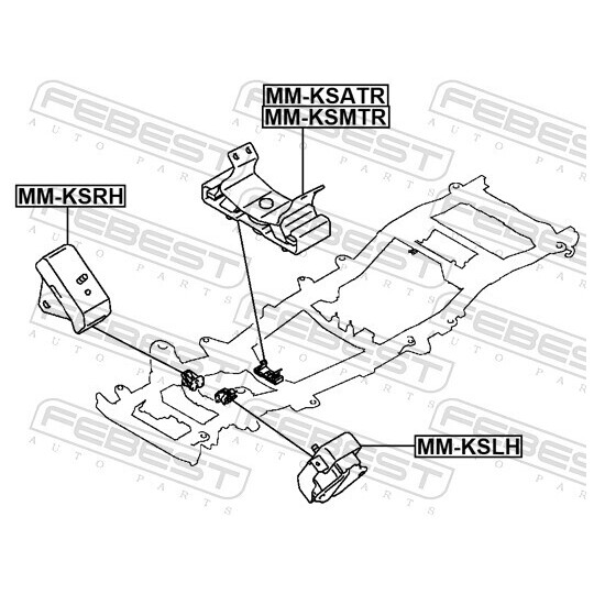 MM-KSMTR - Engine Mounting 