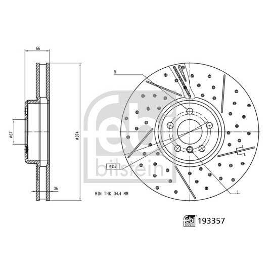 193357 - Brake Disc 