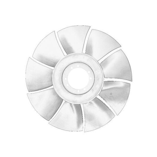 D9IV007TT - Fan Wheel, engine cooling 