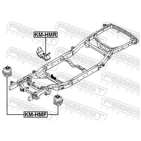 KM-HMR - Engine Mounting 