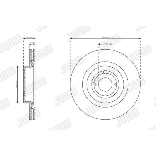 563739JC - Brake Disc 