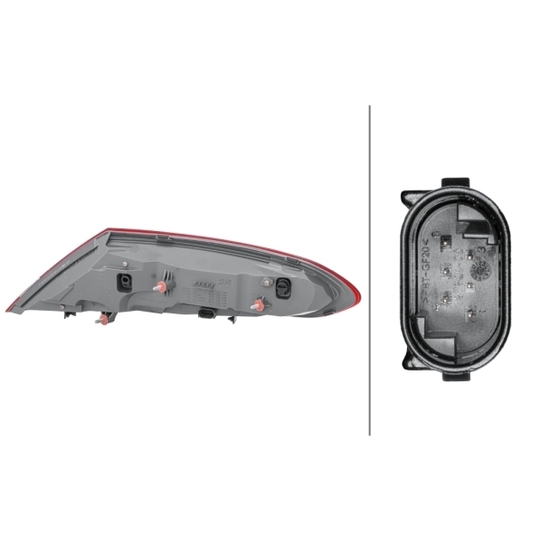 2SD 011 786-251 - Combination Rearlight 