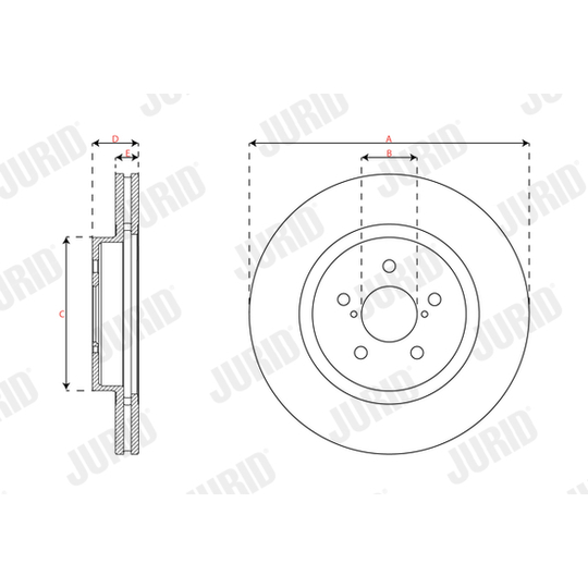 563624JC - Brake Disc 