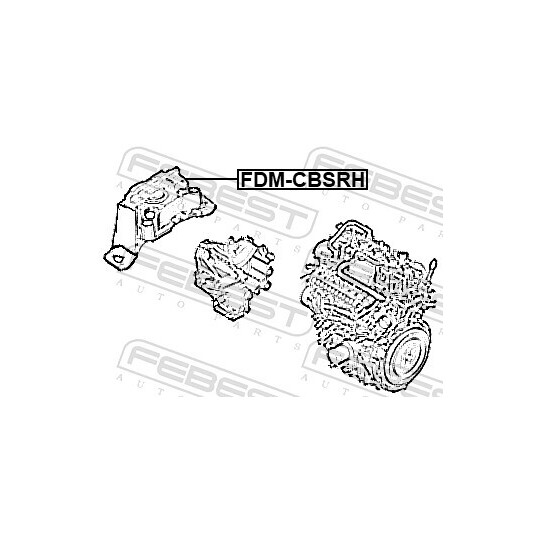 FDM-CBSRH - Motormontering 