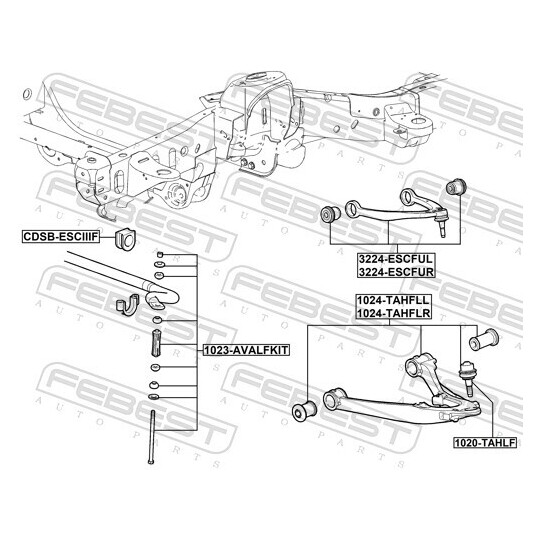 1020-TAHLF - Ball Joint 