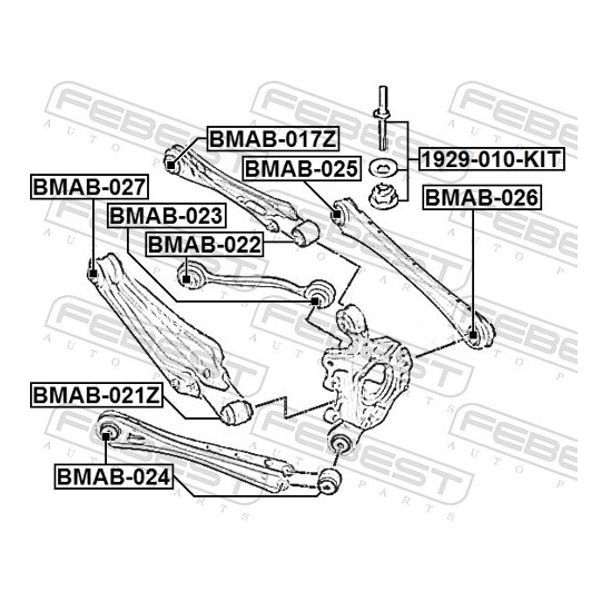 1929-010-KIT - Camber Correction Screw Set 