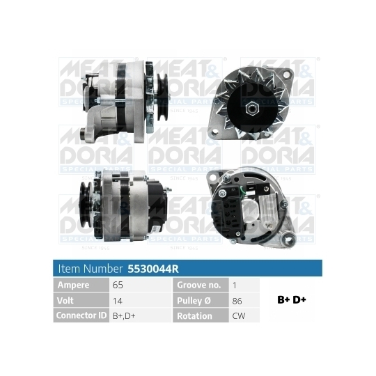 5530044R - Alternator 