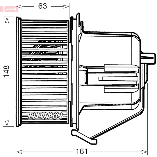 DEA07027 - Interior Blower 