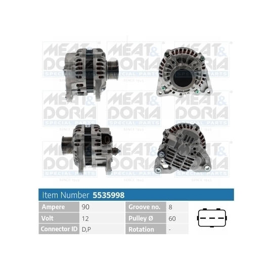 5535998 - Alternator 