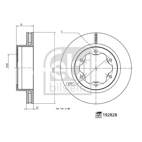 192828 - Brake Disc 