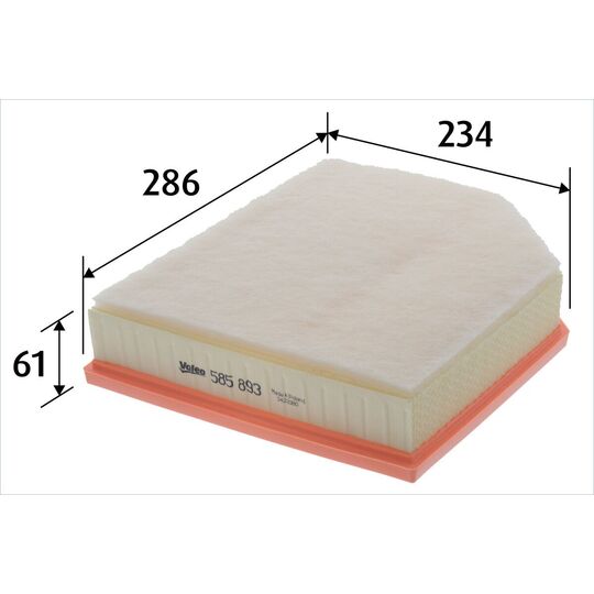 585893 - Air filter 