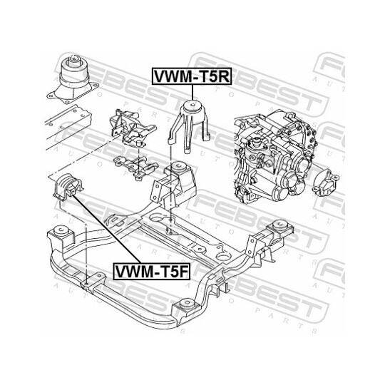 VWM-T5R - Engine Mounting 