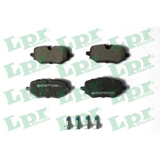 05P2393 - Brake Pad Set, disc brake 