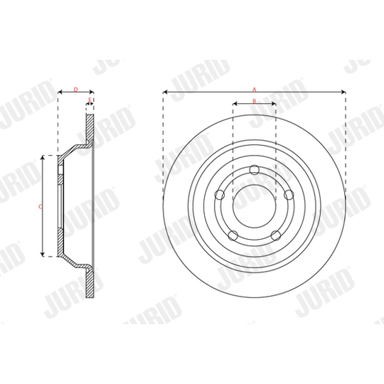 563738JC - Brake Disc 