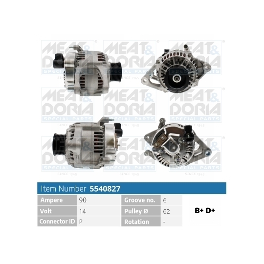 5540827 - Alternator 