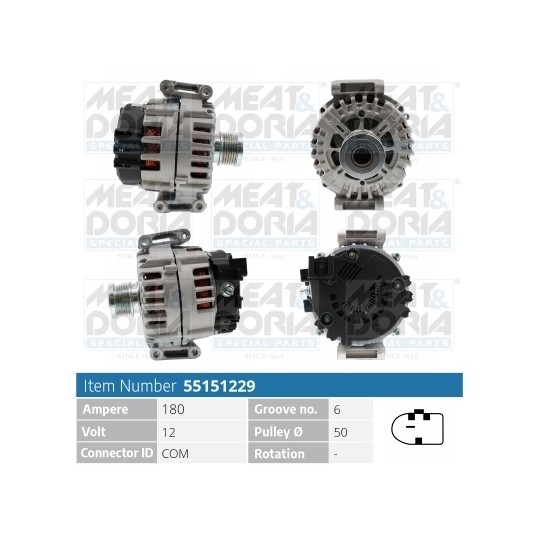 55151229 - Alternator 