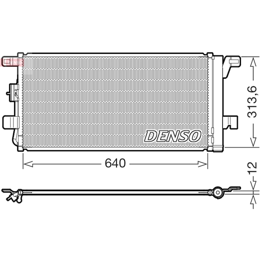 DCN02049 - Condenser, air conditioning 