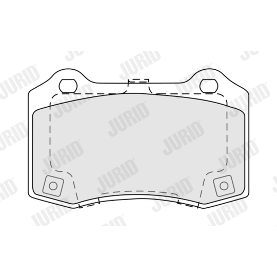 574096J - Brake Pad Set, disc brake 