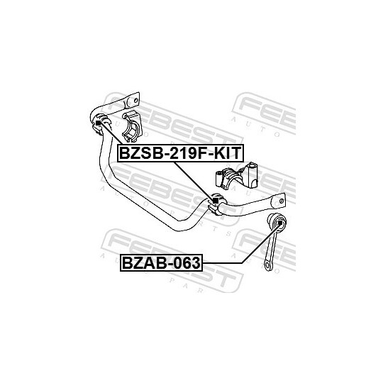 BZAB-063 - Kiinnike, tukivarsi 