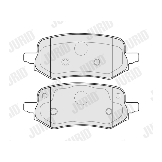 574109J - Brake Pad Set, disc brake 