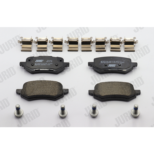 574109J - Brake Pad Set, disc brake 