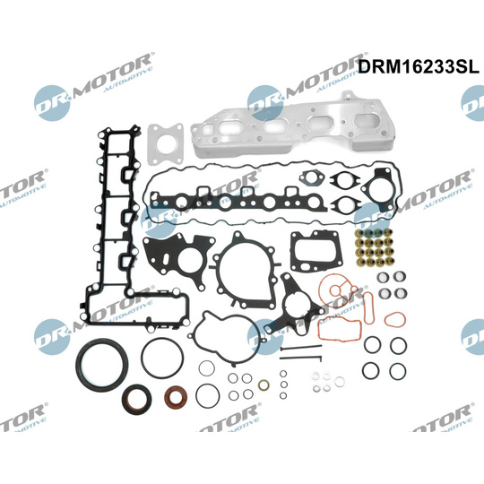 DRM16233SL - Full Gasket Set, engine 