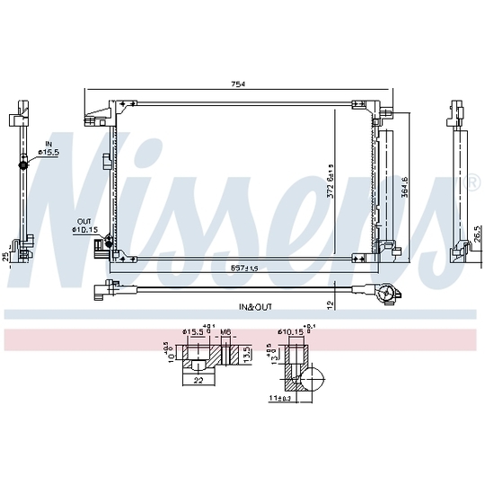 940976 - Condenser, air conditioning 