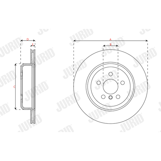 563686JC-1 - Brake Disc 