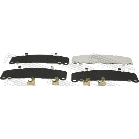 0103-ASU40F - Anti-Squeal Foil, brake pad (back plate) 