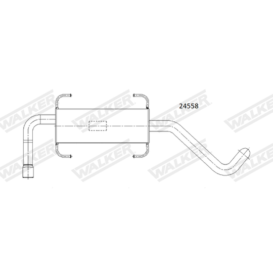 24558 - End Silencer 