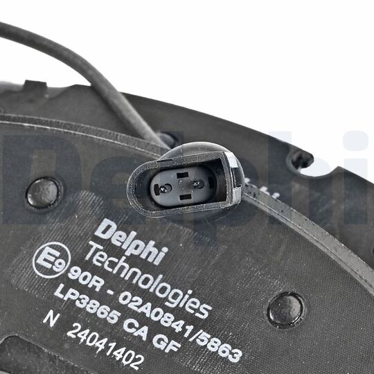 LP3865 - Brake Pad Set, disc brake 