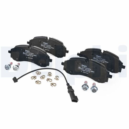 LP3865 - Brake Pad Set, disc brake 