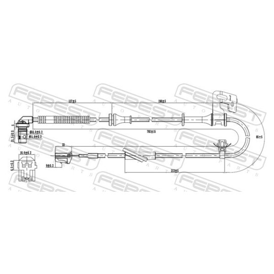 12606-017 - Sensor, wheel speed 