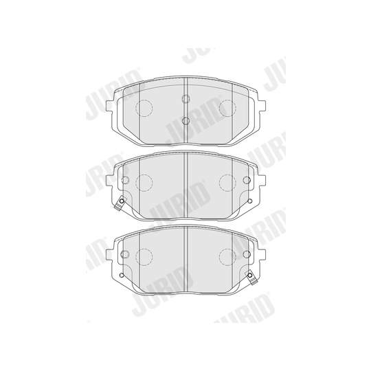 574203J - Brake Pad Set, disc brake 