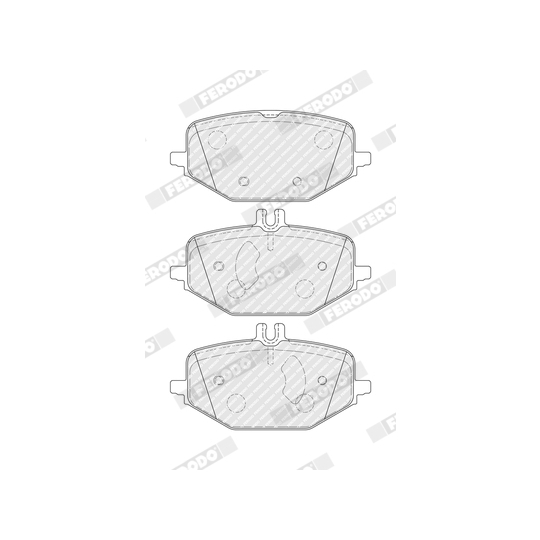 FDB5449 - Brake Pad Set, disc brake 