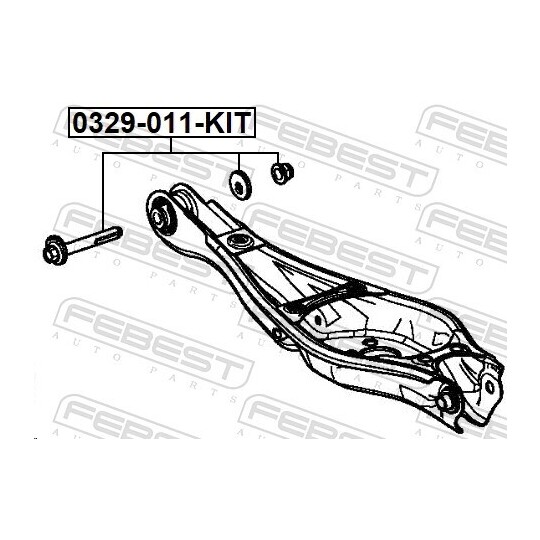 0329-011-KIT - Rattakalde korrektuurkruvi 