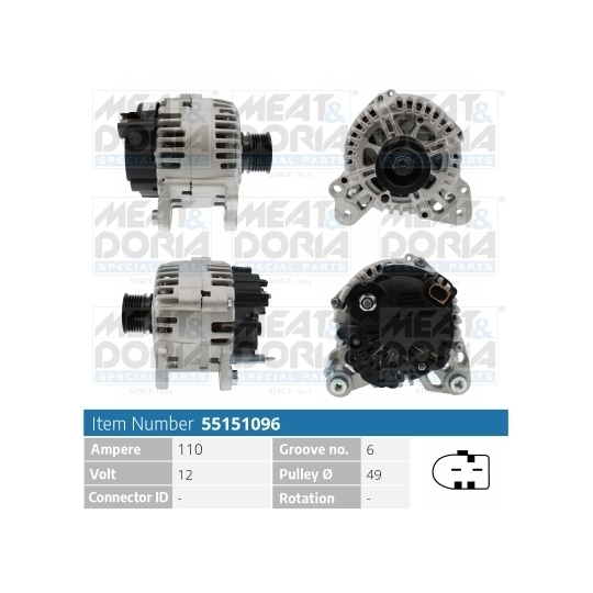 55151096 - Alternator 